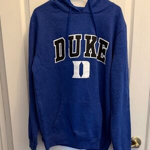 Duke Arch Logo Blue Pullover Hoodie